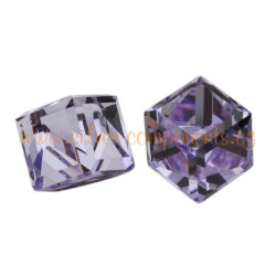Kostka nalepovací Swarovski 8mm Violet